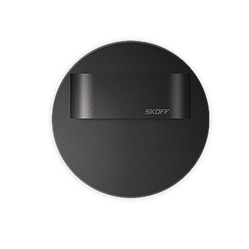 Oprawa schodowa LED - SHORT RUEDA - Czarny - 10V IP66 - Skoff