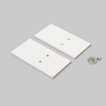 Zaślepka biała do profilu aluminiowego LED VARIO30 - wariant 27 - kpl. 2 szt.