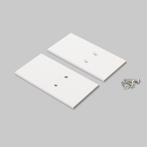 Zaślepka biała do profilu aluminiowego LED VARIO30 - wariant 27 - kpl. 2 szt.