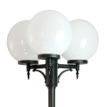 Lampa ogrodowa - parkowa stojąca regulowana 3x E27 - KULE CLASSIC OGMW 3 300