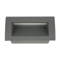 Oprawa ścienna do zabudowy LED 3W 2700K - MUR-LED M2031