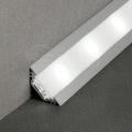 Profil aluminiowy LED TRIO10 anodowany z kloszem - 1mb
