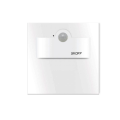 Oprawa schodowa LED z czujnikiem ruchu - SHORT TANGO - Biały - 10V / 230V - IP20 - Skoff