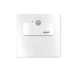Oprawa schodowa LED z czujnikiem ruchu - SHORT TANGO - Biały - 10V / 230V - IP20 - Skoff