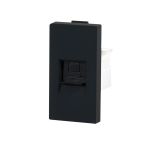 Moduł gniazda komputerowego RJ45 czarny - TM903B - TOUCHME