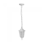 Lampa ogrodowa wisząca 1x E27 - VT-752-W