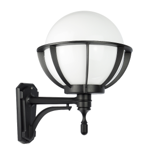 Lampa elewacyjna 1x E27 - KULE Z KOSZYKIEM 250 K 3012/1/KPO 250 U