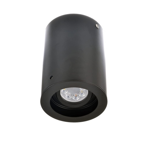 Sufitowa oprawa natynkowa VT-796-B 1xGU10 - ruchoma - czarna