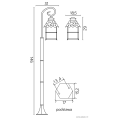Lampa ogrodowa - CADIZ K 5002 1 Z