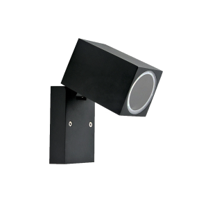 Lampa elewacyjna 1x GU10 - czarna - VT-7611