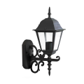 Lampa elewacyjna 1x E27 - czarna - VT-760-B