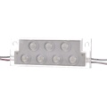 Moduł LED 7 diod Seoul Semiconductor - IP68 24V 3W - Biała Zimna - Soczewka