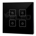 Panel LED naścienny - Mono - 4 strefowy - 230VAC - EDS-2805T2-B