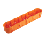 Puszka instalacyjna pk60 głęboka pięciokrotna - p/t z wkrętami - A.0048WPG