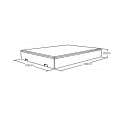Żarówki LED RGB+CCT 4W GU10 230V + panel FUTB8- 8 strefowy - (zestaw) - rysunek techniczny