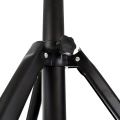 Statyw stojak teleskopowy do opraw halogenowych i naświetlaczy LED - czarny
