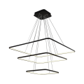 Lampa oprawa wisząca LED - NIX BLACK 519 Milagro - 117W 3000K 8190lm