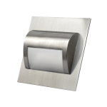 Oprawa schodowa dekoracyjna STEP LED - Stal drapana - 12V 1,4W - 4000K