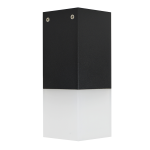 Lampa sufitowa 1x E27 - CUBE CB-S BL