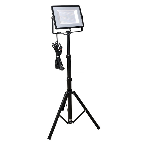 Statyw teleskopowy z naświetlaczem LED 100W - zestaw V-PRO