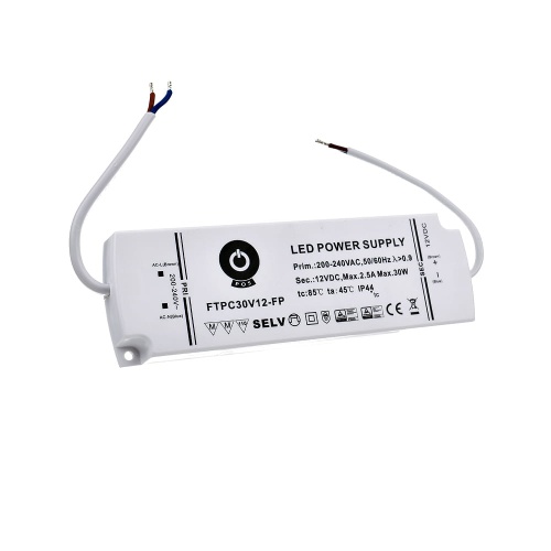 Zasilacz napięciowy hermetyczny ultrapłaski - POS 24V 30W 1.25A FTPC30V24-FP