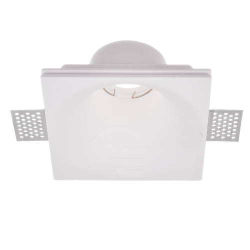 Sufitowa oprawa gipsowa - kwadratowa - 1xGU10