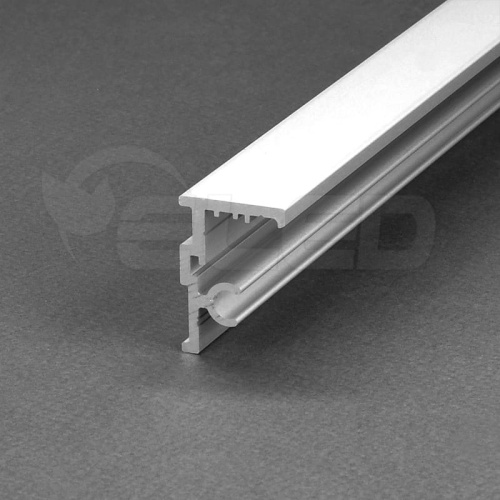 Uchwyt do mocowania szyby dla profilu Shelf Multi - anodowany - 2mb