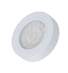 Punktowa oprawa meblowa LED OVAL DYSTANS - Biała - 12V 2W       