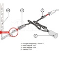 Włącznik dotykowy do LED - 12V DC 2.5A 30W - montaż