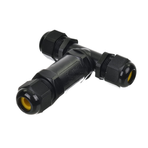 Puszka złącze hermetyczne do przewodów IP68 z 3 dławnicami - VT-869-B