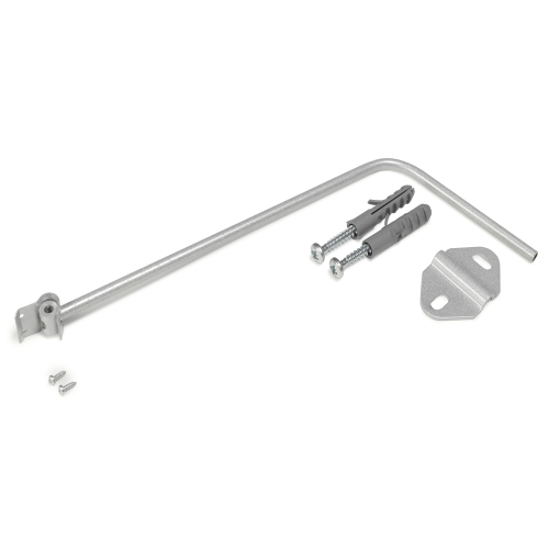 Uchwyt - wysięgnik ścienny do profilu aluminiowego PEN12 - srebrny