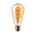 Girlanda ogrodowa 5mb z 10 żarówkami LED - E27 ST64 5W biała ciepła - ściemnialna - zestaw