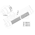 Świetlówka LED T8 G13 9W - 60 cm - Biała Neutralna 4500K - GLASS - Rysunek techniczny