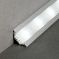 Profil aluminiowy LED TRIO10 anodowany z kloszem - 1mb - przykład zastosowania