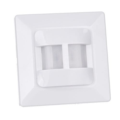 Dopuszkowy naścienny czujnik ruchu 230V (190°) 500W - CR-16 - biały