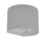 Lampa elewacyjna LED regulowana 6W 660lm - szara - VT-756 