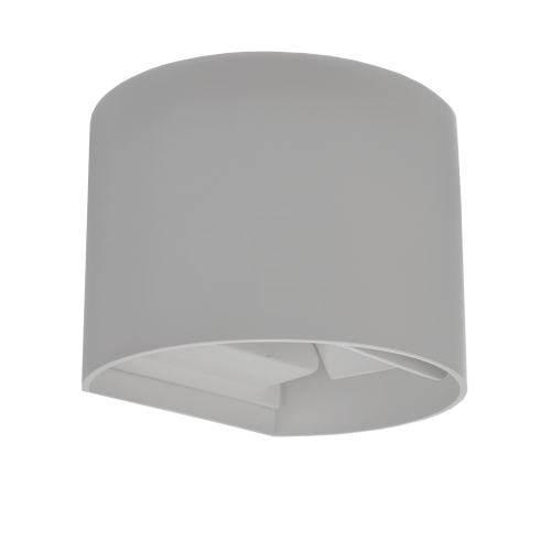 Lampa elewacyjna LED regulowana 6W 660lm - szara - VT-756