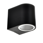Lampa elewacyjna 1x GU10 - czarna - VT-7651RD
