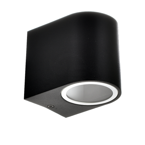 Lampa elewacyjna 1x GU10 - czarna - VT-7651RD