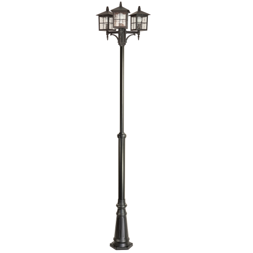Lampa ogrodowa - parkowa stojąca regulowana 3x E27 - WENECJA OGMW 3 KW