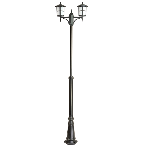 Lampa ogrodowa - parkowa stojąca regulowana 2x E27 - CORDOBA II OGMWN 2 TD