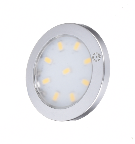 Punktowa oprawa meblowa LED ORBIT XL MASTER z wyłącznikiem - Aluminium - 12V 3W