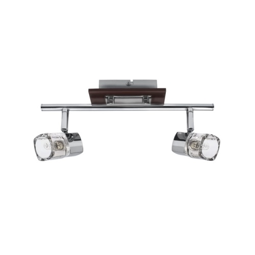 Oprawa ścienno-sufitowa BRENDI EL-2I - Chrom/Wenge