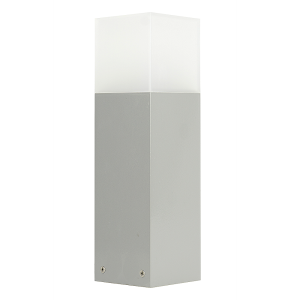 Lampa ogrodowa stojąca 1x E27 33cm - CUBE CB-330 AL