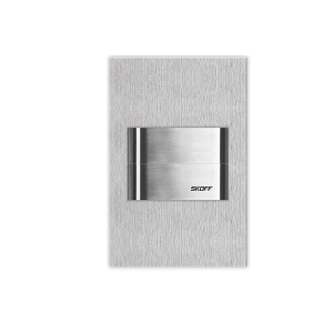 Oprawa schodowa LED - SHORT TANGO DUO - Szlif - 10V IP66 - Skoff 