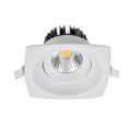 Oprawa sufitowa downlight LED 8W COB biała ciepła 3000K - VT-2908SQ