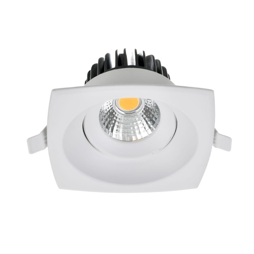 Oprawa sufitowa downlight LED 8W COB biała ciepła 3000K - VT-2908SQ