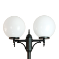 Lampa ogrodowa - parkowa stojąca regulowana 2x E27 - KULE CLASSIC OGMW 2 300 - głowica