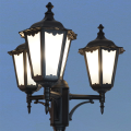 Lampa ogrodowa - parkowa stojąca regulowana 3x E27 - RETRO CLASSIC OGMWN 3