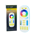Sterownik LED - RGB+W /RGB+CCT - 4 strefowy - Pilot + odbiorniki - zestaw - pilot radiowy